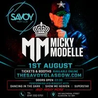 Micky Modelle Takes Over the Savoy Nightclub