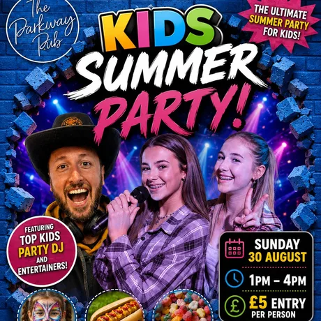 Bank Holiday Sunday Kids Summer Party