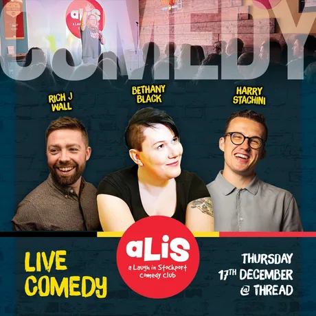 A Laugh In Stockport Comedy Club - December