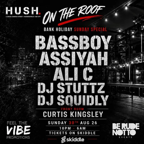 Bank Holiday Terrace Take Over @ HUSH