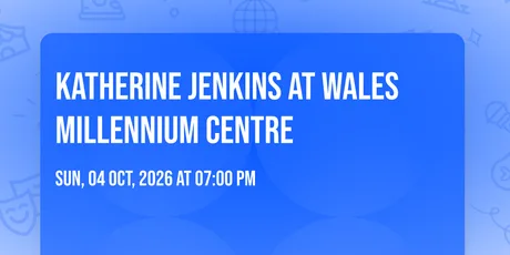 Katherine Jenkins at Wales Millennium Centre