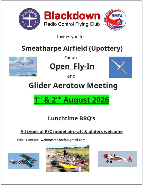 Open Fly-In and Glider Aerotow Meeting