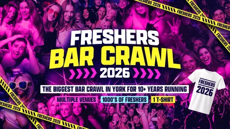 Official Freshers T-Shirt Bar Crawl ⚡️