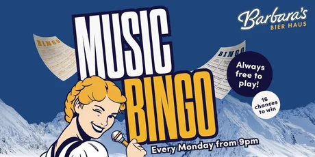 Barbara's Music Bingo & 2-4-1 Pizza!