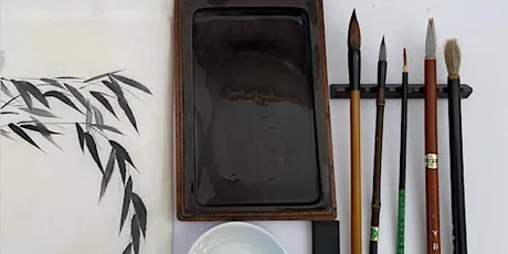 Sumi-e Japanese Ink Painting – Goldfish