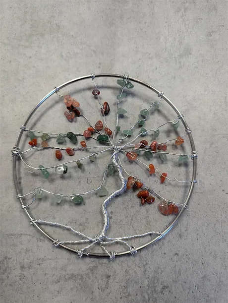Autumn Themed Wire Tree of Life