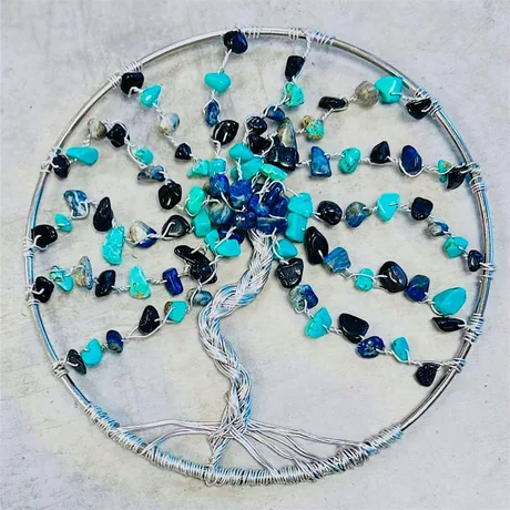 Autumn Themed Wire Tree of Life