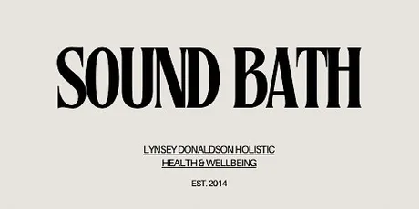 Sound Bath