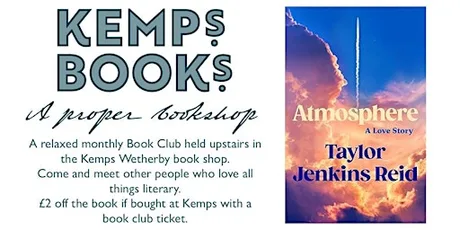 WETHERBY BOOK GROUP - TUESDAY - Atmosphere - Taylor Jenkins Reid