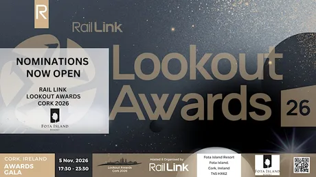 Rail link Lookout Awards Cork 2026