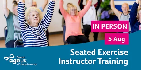 In-person - Seated Exercise Instructor Training - 5 August 2026