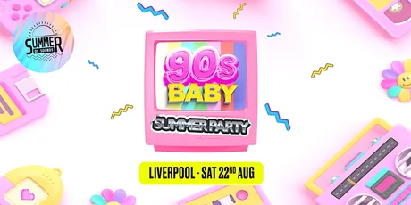 90's Baby Terrace Summer Party - Liverpool