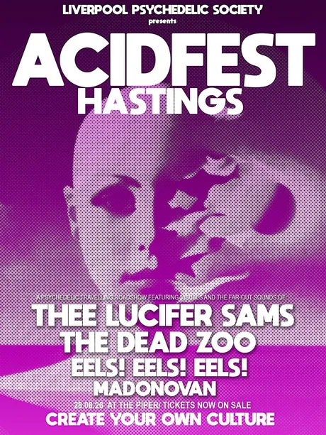 ACIDFEST HASTINGS feat. Thee Lucifer Sams, The Dead Zoo & more