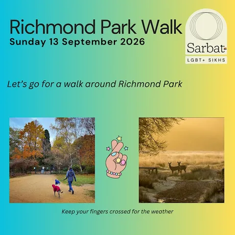 Sarbat Richmond Park Walk