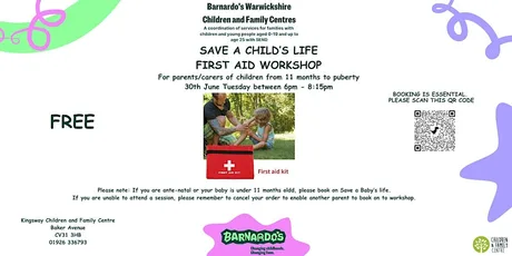 Save a Child's Life - Kingsway C&FC