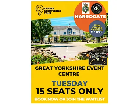 Free Cheese Training at Great Yorkshire Events Centre