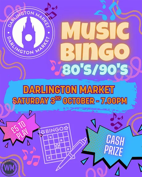 Music Bingo- 80's/90's
