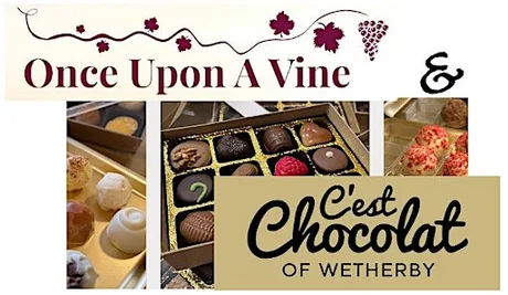 Chocolate & Wine Tasting Collab with C'est Chocolat - Wetherby
