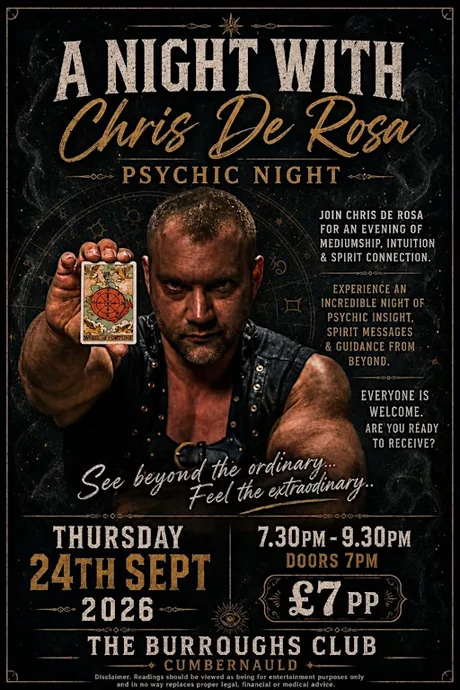 Psychic night with Chris De Rosa