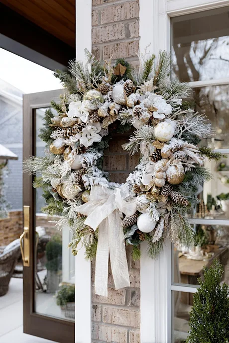 Team Molly Christmas wreath making workshop