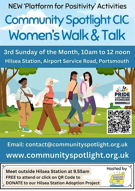 Monthly Women's Wellbeing Walk