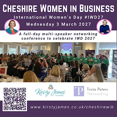 Cheshire International Women's Day #IWD 2027