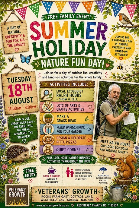 Summer Holiday Nature Fun Day