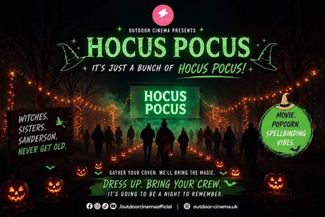 Hocus Pocus Halloween Outdoor Cinema at Worcester Racecourse