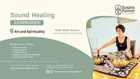 Sound Bath. Art and Spirituality. EDINBURGH