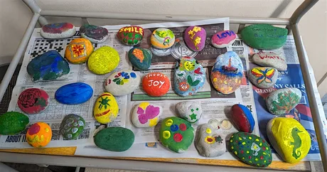 (Tasty) Rock Painting