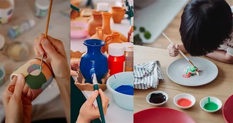 DIY Clay Coasters & Figures (Week 2 – Painting)