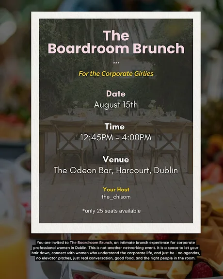 The Boardroom Brunch