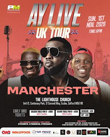AYLIVE MANCHESTER 2026