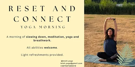 Reset and Connect- Yoga Morning in Norwich City Centre