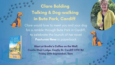 Walk and Talk with Clare Balding in Bute Park, Cardiff