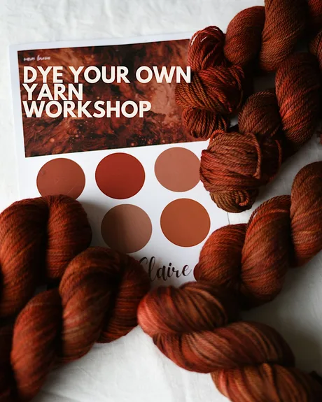 Dye your own Yarn with Sheffield Yarn shop