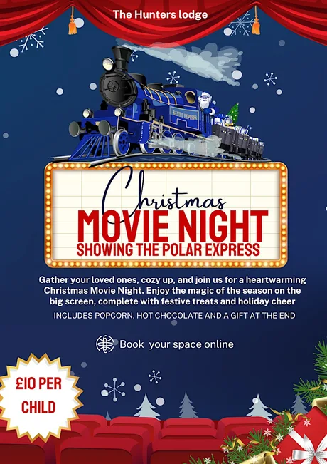 kids Christmas movie night