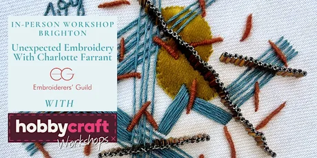 In Person Workshop: Unexpected Embroidery with Charlotte Farrant (Brighton)