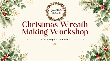 Christmas Wreath Making at London Bridge Inn, Warrington