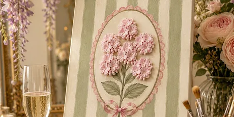 Bridgerton Inspired Sip & Paint