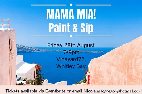 Mama Mia Paint & Sip