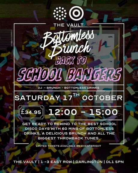 Back To School Bangers Bottomless Brunch