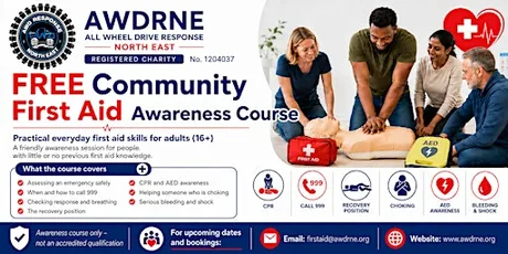 Community First Aid Awareness Course