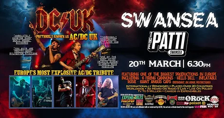 DC/UK (Previously AC/DC UK) | SWANSEA | The Patti