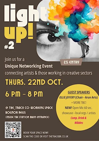 LIGHT UP 2! A UNIQUE EVENT CONNECTING THOSE WORKING IN CREATIVE SECTORS