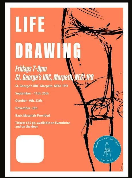 Life Drawing at St. George's URC, Morpeth