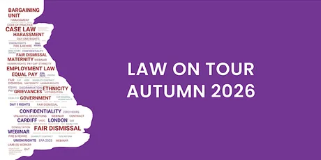 Autumn 2026 Law on Tour - Cardiff