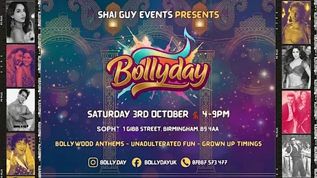 BOLLYDAY — BIRMINGHAM!