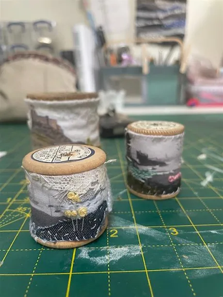 Bobbin Landscapes - community crafts