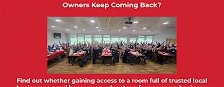 Every Thursday, 60+ Local Business Owners Meet Here. Why?